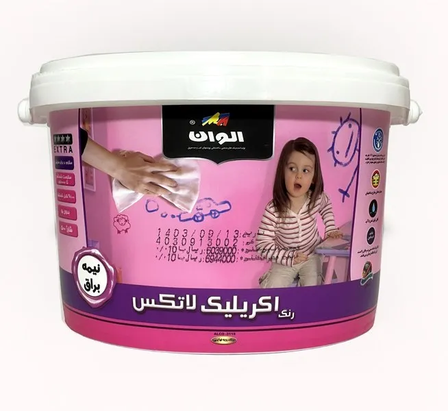 غلطک رنگ دکور ۲۵ سانتی متر قطور